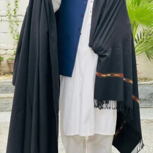 Lumina Black Premium Shawl Wear