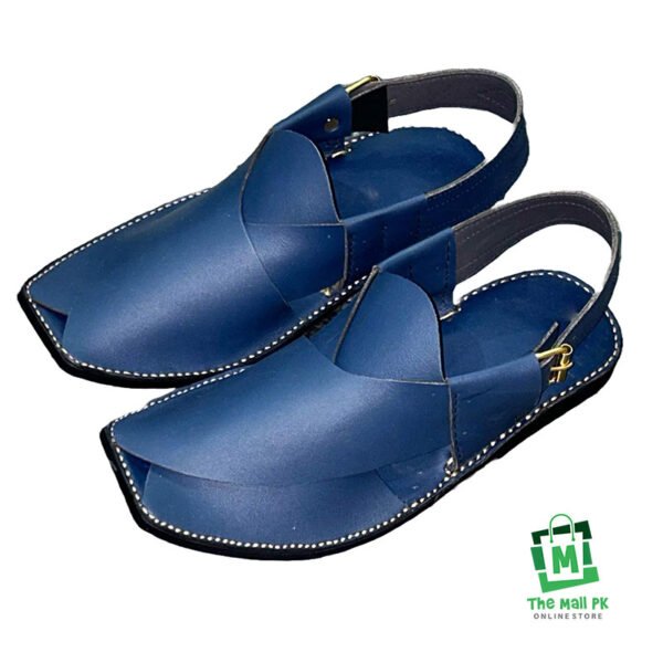 Gul Khan Heritage Tote Blue Front Gul Khan Heritage Tote Blue Front