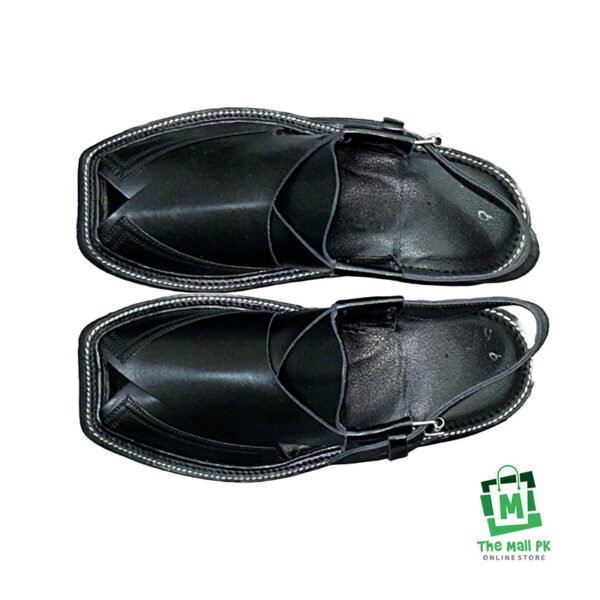 Gul Khan Majestic Takidaar Black Top Gul Khan Majestic Takidaar Black – Takidaar Peshawari Chappal | The Mall Online PK