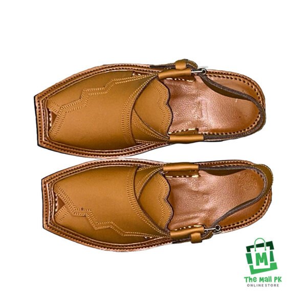 Gul Khan Pakhtoon Edge Brown Top Gul Khan Pakhtoon Edge Brown – Handmade Peshawari Chappal | The Mall Online PK