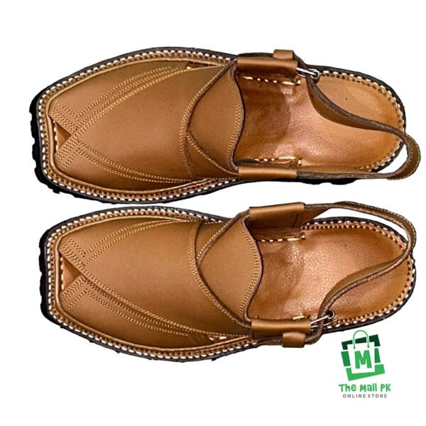 Gul Khan Triple Torque Top Gul Khan Triple Torque Brown – Heavy-Duty Leather Chappal Pakistan | The Mall Online PK