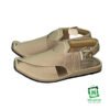 Zardari Prestige Green Front Gul Khan Zardari Prestige Green – Green Leather Peshawari Chappal | The Mall Online PK