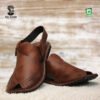 Gul Khan Majestic Takidaar Brown Gul Khan Majestic Takidaar Brown handcrafted Peshawari chappal traditional Pakistan