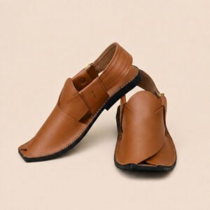 gul-khan-bag-leather-brown-peshawari-chappal gul-khan-bag-leather-brown-peshawari-chappal