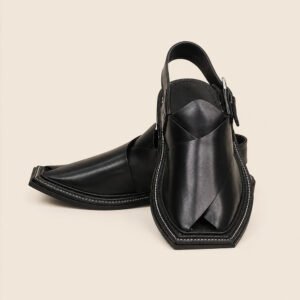 gul-khan-t-cut-black-peshawari-chappal