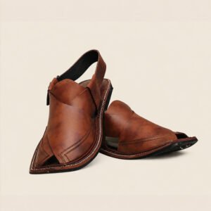gul-khan-takidaar-brown-peshawari-chappal gul-khan-takidaar-brown-peshawari-chappal
