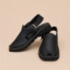 gul-khan-vibram-tread-black-peshawari-chappal gul-khan-vibram-tread-black-peshawari-chappal