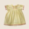 Butter-yellow-lawn-baby-frock-with-blush-pink-lace-trim-—-Gul-Bibi-Noor-e-Sahar Butter-yellow-lawn-baby-frock-with-blush-pink-lace-trim-—-Gul-Bibi-Noor-e-Sahar